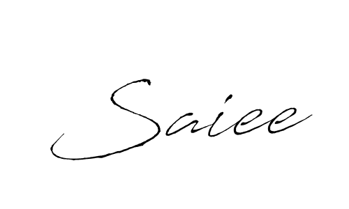 The best way (Antro_Vectra) to make a short signature is to pick only two or three words in your name. The name Saiee include a total of six letters. For converting this name. Saiee signature style 6 images and pictures png