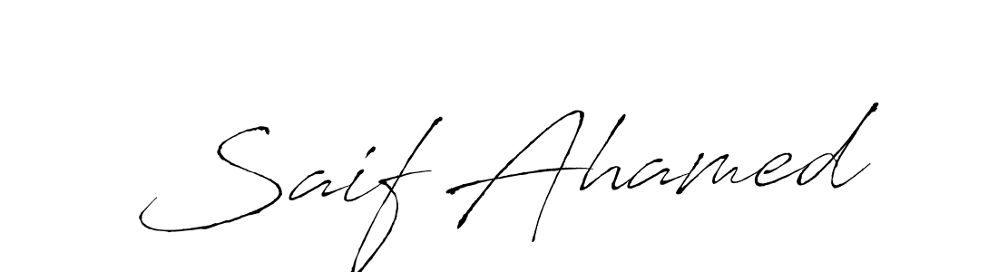 Make a beautiful signature design for name Saif Ahamed. Use this online signature maker to create a handwritten signature for free. Saif Ahamed signature style 6 images and pictures png