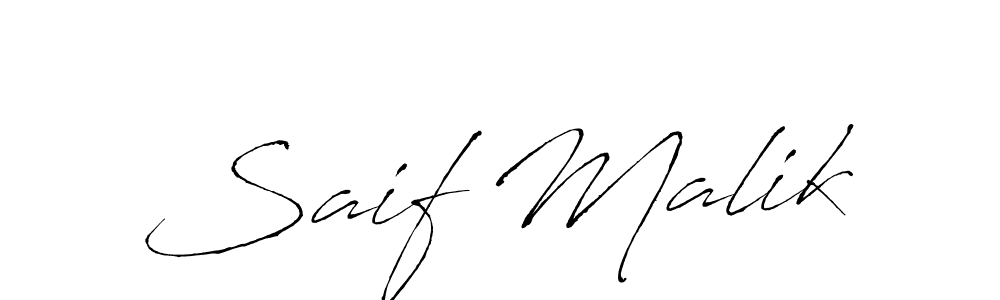 You should practise on your own different ways (Antro_Vectra) to write your name (Saif Malik) in signature. don't let someone else do it for you. Saif Malik signature style 6 images and pictures png