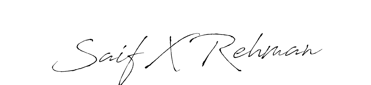 Once you've used our free online signature maker to create your best signature Antro_Vectra style, it's time to enjoy all of the benefits that Saif X Rehman name signing documents. Saif X Rehman signature style 6 images and pictures png