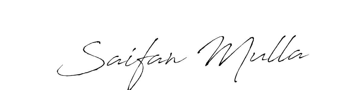 if you are searching for the best signature style for your name Saifan Mulla. so please give up your signature search. here we have designed multiple signature styles  using Antro_Vectra. Saifan Mulla signature style 6 images and pictures png