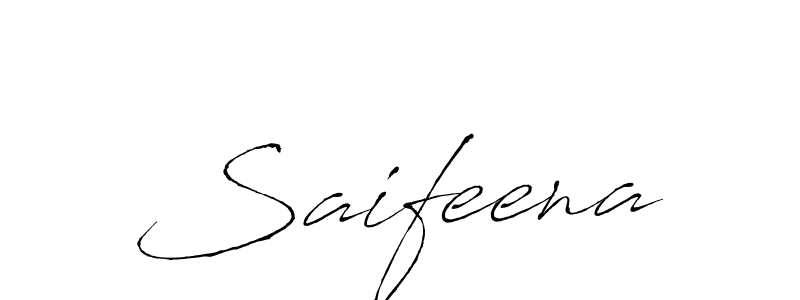 The best way (Antro_Vectra) to make a short signature is to pick only two or three words in your name. The name Saifeena include a total of six letters. For converting this name. Saifeena signature style 6 images and pictures png