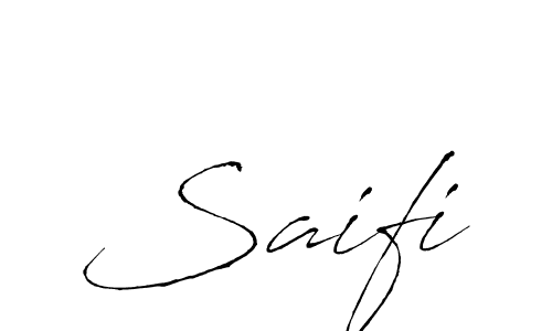 Create a beautiful signature design for name Saifi. With this signature (Antro_Vectra) fonts, you can make a handwritten signature for free. Saifi signature style 6 images and pictures png