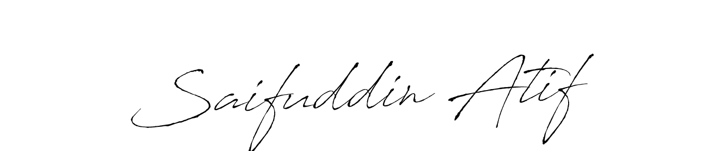 if you are searching for the best signature style for your name Saifuddin Atif. so please give up your signature search. here we have designed multiple signature styles  using Antro_Vectra. Saifuddin Atif signature style 6 images and pictures png