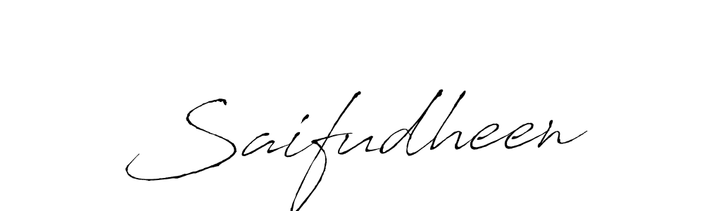Use a signature maker to create a handwritten signature online. With this signature software, you can design (Antro_Vectra) your own signature for name Saifudheen. Saifudheen signature style 6 images and pictures png
