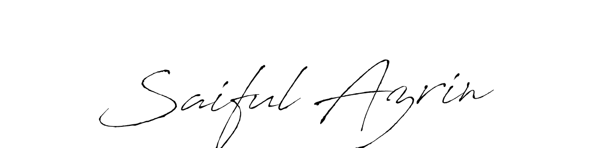 It looks lik you need a new signature style for name Saiful Azrin. Design unique handwritten (Antro_Vectra) signature with our free signature maker in just a few clicks. Saiful Azrin signature style 6 images and pictures png