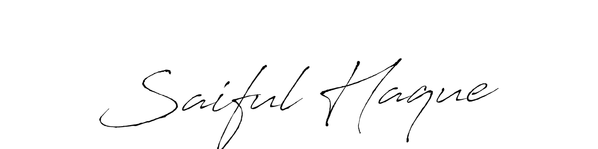 It looks lik you need a new signature style for name Saiful Haque. Design unique handwritten (Antro_Vectra) signature with our free signature maker in just a few clicks. Saiful Haque signature style 6 images and pictures png