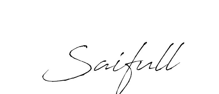 Create a beautiful signature design for name Saifull. With this signature (Antro_Vectra) fonts, you can make a handwritten signature for free. Saifull signature style 6 images and pictures png