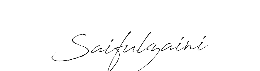Saifulzaini stylish signature style. Best Handwritten Sign (Antro_Vectra) for my name. Handwritten Signature Collection Ideas for my name Saifulzaini. Saifulzaini signature style 6 images and pictures png
