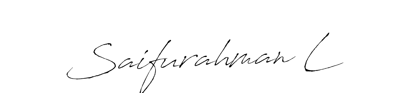 You can use this online signature creator to create a handwritten signature for the name Saifurahman L. This is the best online autograph maker. Saifurahman L signature style 6 images and pictures png