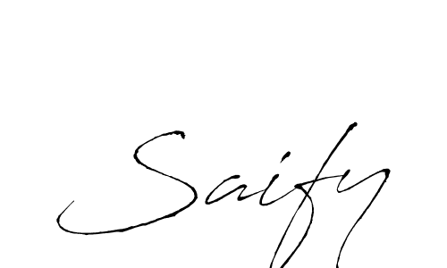 It looks lik you need a new signature style for name Saify. Design unique handwritten (Antro_Vectra) signature with our free signature maker in just a few clicks. Saify signature style 6 images and pictures png