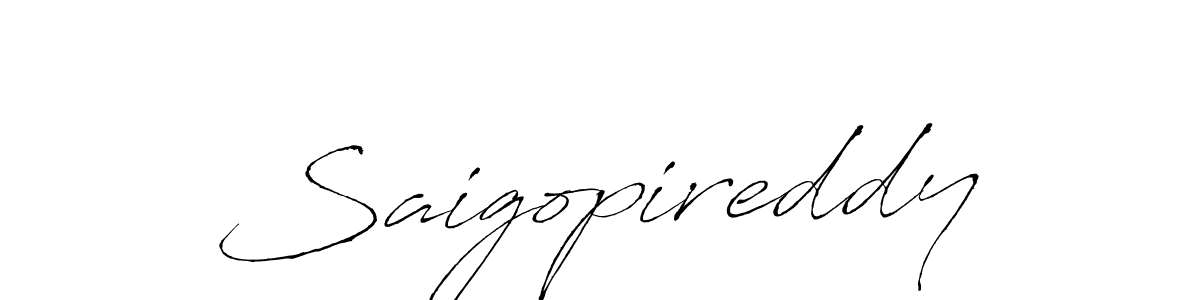 You should practise on your own different ways (Antro_Vectra) to write your name (Saigopireddy) in signature. don't let someone else do it for you. Saigopireddy signature style 6 images and pictures png