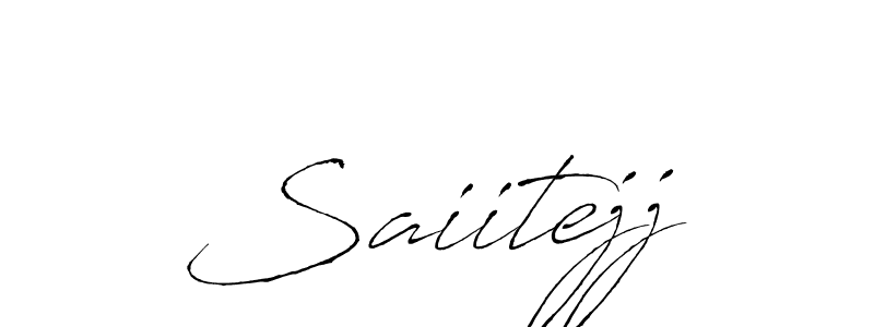 Saiitejj stylish signature style. Best Handwritten Sign (Antro_Vectra) for my name. Handwritten Signature Collection Ideas for my name Saiitejj. Saiitejj signature style 6 images and pictures png