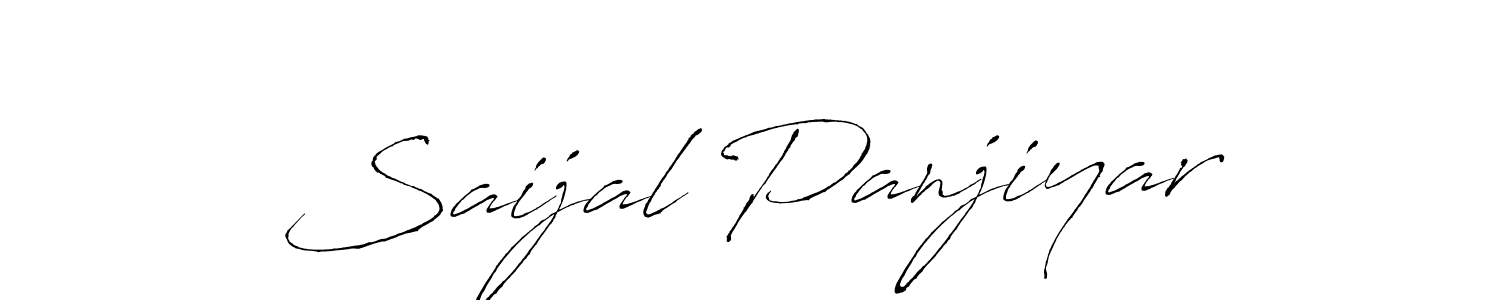 It looks lik you need a new signature style for name Saijal Panjiyar. Design unique handwritten (Antro_Vectra) signature with our free signature maker in just a few clicks. Saijal Panjiyar signature style 6 images and pictures png