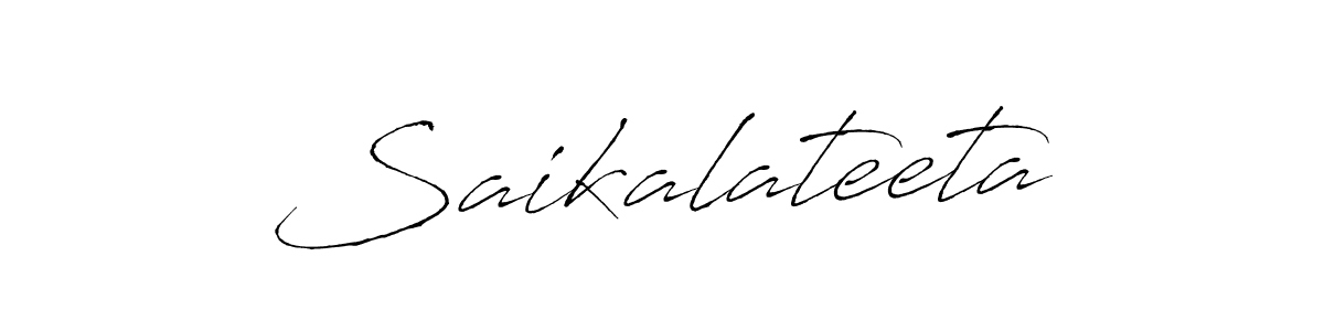 How to make Saikalateeta signature? Antro_Vectra is a professional autograph style. Create handwritten signature for Saikalateeta name. Saikalateeta signature style 6 images and pictures png