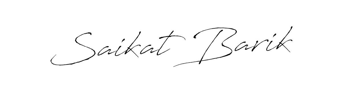 Also we have Saikat Barik name is the best signature style. Create professional handwritten signature collection using Antro_Vectra autograph style. Saikat Barik signature style 6 images and pictures png