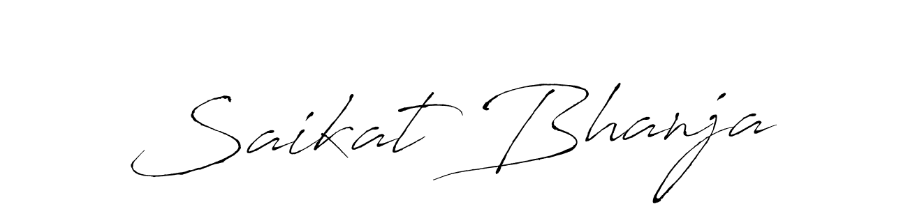 if you are searching for the best signature style for your name Saikat Bhanja. so please give up your signature search. here we have designed multiple signature styles  using Antro_Vectra. Saikat Bhanja signature style 6 images and pictures png