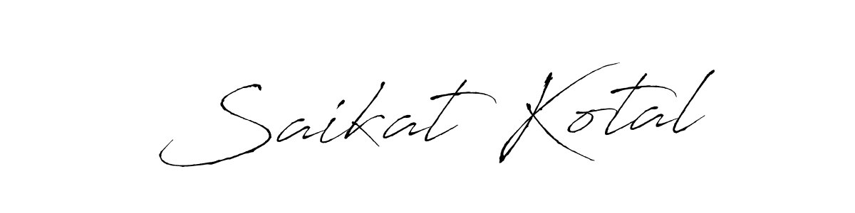 You should practise on your own different ways (Antro_Vectra) to write your name (Saikat Kotal) in signature. don't let someone else do it for you. Saikat Kotal signature style 6 images and pictures png