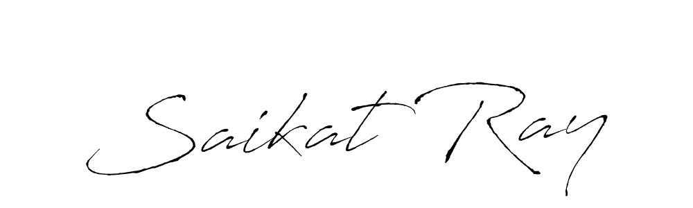 You should practise on your own different ways (Antro_Vectra) to write your name (Saikat Ray) in signature. don't let someone else do it for you. Saikat Ray signature style 6 images and pictures png