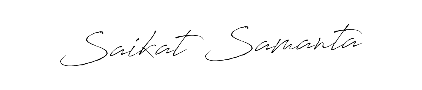 You should practise on your own different ways (Antro_Vectra) to write your name (Saikat Samanta) in signature. don't let someone else do it for you. Saikat Samanta signature style 6 images and pictures png
