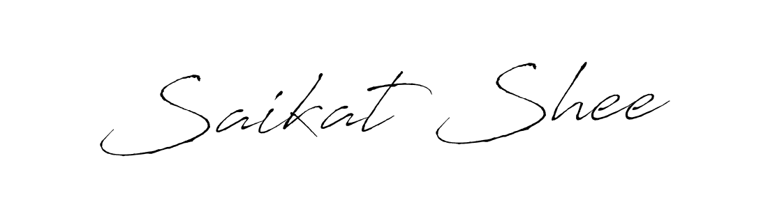 Also You can easily find your signature by using the search form. We will create Saikat Shee name handwritten signature images for you free of cost using Antro_Vectra sign style. Saikat Shee signature style 6 images and pictures png