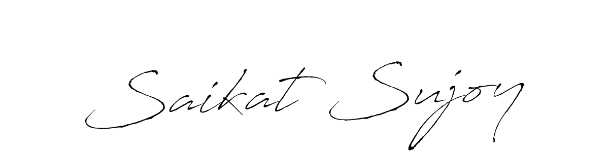 Make a short Saikat Sujoy signature style. Manage your documents anywhere anytime using Antro_Vectra. Create and add eSignatures, submit forms, share and send files easily. Saikat Sujoy signature style 6 images and pictures png