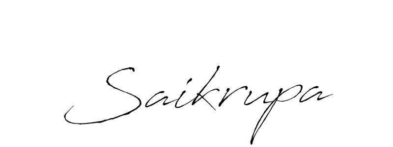 Also we have Saikrupa name is the best signature style. Create professional handwritten signature collection using Antro_Vectra autograph style. Saikrupa signature style 6 images and pictures png