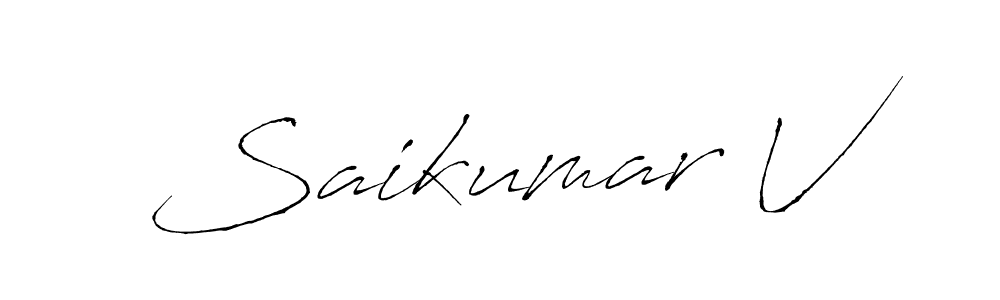 See photos of Saikumar V official signature by Spectra . Check more albums & portfolios. Read reviews & check more about Antro_Vectra font. Saikumar V signature style 6 images and pictures png