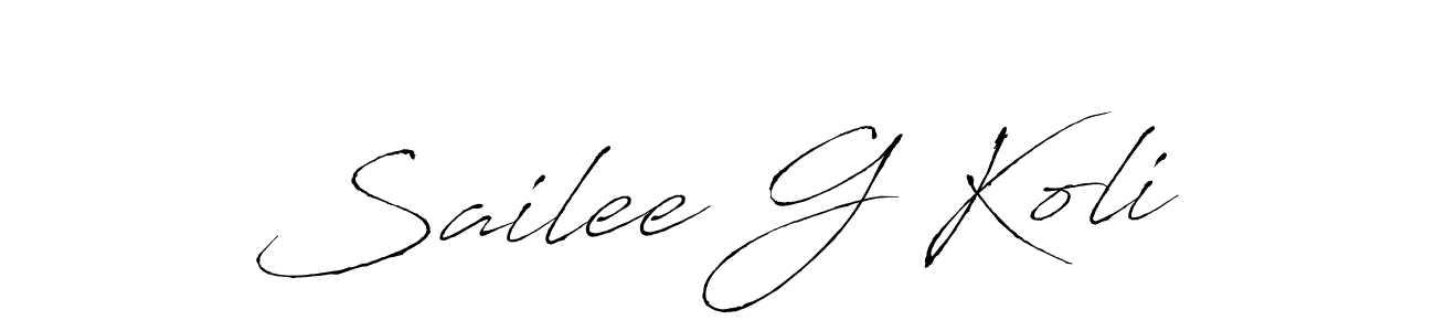 Best and Professional Signature Style for Sailee G Koli. Antro_Vectra Best Signature Style Collection. Sailee G Koli signature style 6 images and pictures png