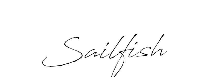 How to make Sailfish signature? Antro_Vectra is a professional autograph style. Create handwritten signature for Sailfish name. Sailfish signature style 6 images and pictures png