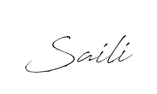 Also You can easily find your signature by using the search form. We will create Saili name handwritten signature images for you free of cost using Antro_Vectra sign style. Saili signature style 6 images and pictures png