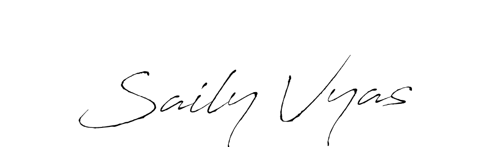 You can use this online signature creator to create a handwritten signature for the name Saily Vyas. This is the best online autograph maker. Saily Vyas signature style 6 images and pictures png