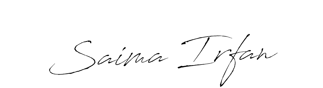 Also You can easily find your signature by using the search form. We will create Saima Irfan name handwritten signature images for you free of cost using Antro_Vectra sign style. Saima Irfan signature style 6 images and pictures png