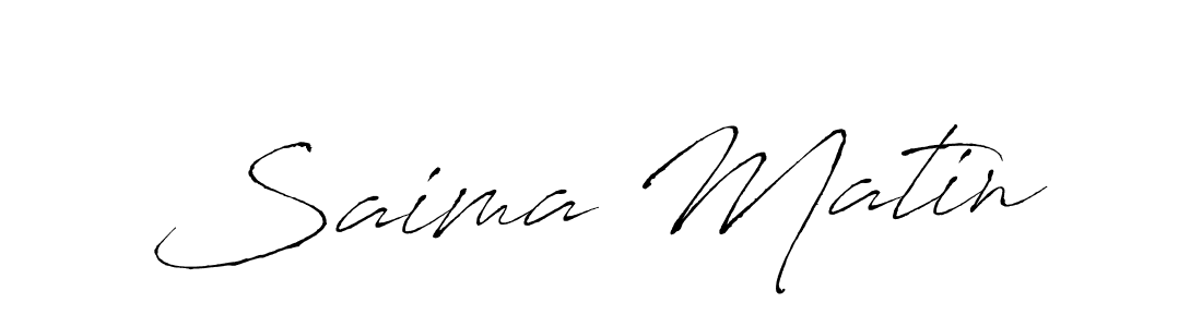 Similarly Antro_Vectra is the best handwritten signature design. Signature creator online .You can use it as an online autograph creator for name Saima Matin. Saima Matin signature style 6 images and pictures png