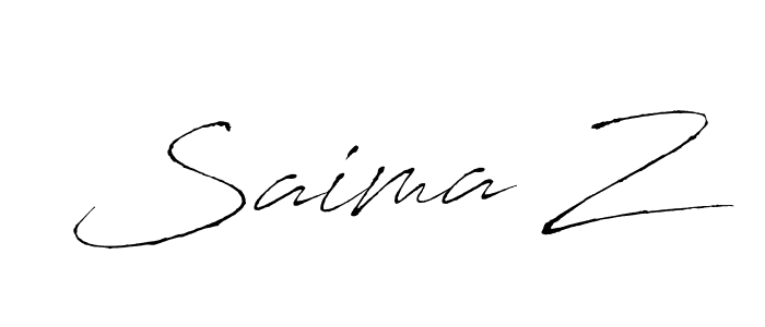 Once you've used our free online signature maker to create your best signature Antro_Vectra style, it's time to enjoy all of the benefits that Saima Z name signing documents. Saima Z signature style 6 images and pictures png