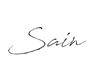 See photos of Sain official signature by Spectra . Check more albums & portfolios. Read reviews & check more about Antro_Vectra font. Sain signature style 6 images and pictures png