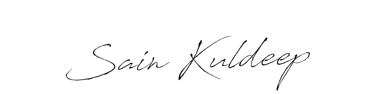 Similarly Antro_Vectra is the best handwritten signature design. Signature creator online .You can use it as an online autograph creator for name Sain Kuldeep. Sain Kuldeep signature style 6 images and pictures png