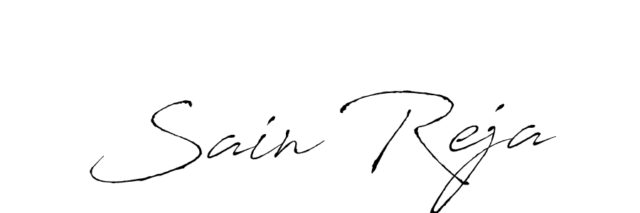 The best way (Antro_Vectra) to make a short signature is to pick only two or three words in your name. The name Sain Reja include a total of six letters. For converting this name. Sain Reja signature style 6 images and pictures png