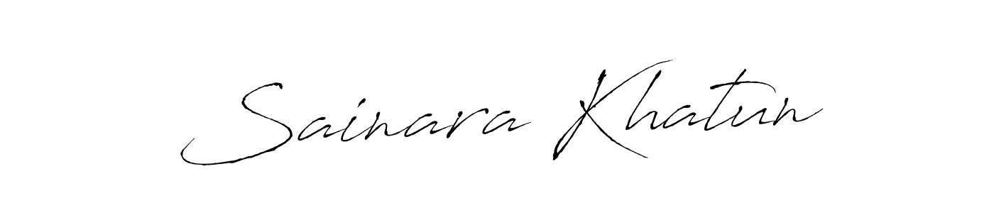 Make a beautiful signature design for name Sainara Khatun. Use this online signature maker to create a handwritten signature for free. Sainara Khatun signature style 6 images and pictures png
