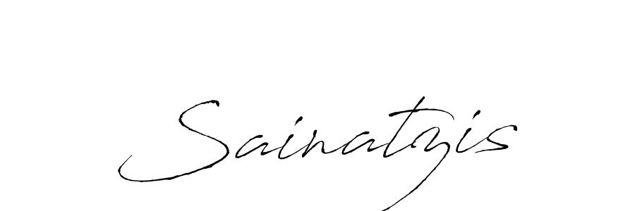 Once you've used our free online signature maker to create your best signature Antro_Vectra style, it's time to enjoy all of the benefits that Sainatzis name signing documents. Sainatzis signature style 6 images and pictures png