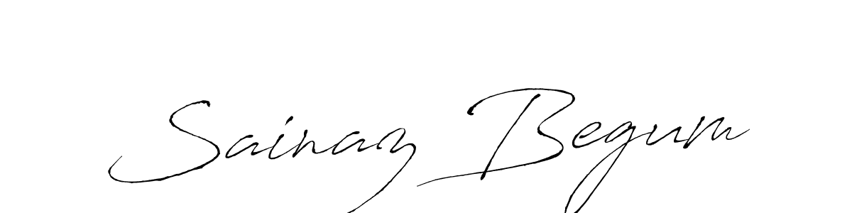 Also You can easily find your signature by using the search form. We will create Sainaz Begum name handwritten signature images for you free of cost using Antro_Vectra sign style. Sainaz Begum signature style 6 images and pictures png