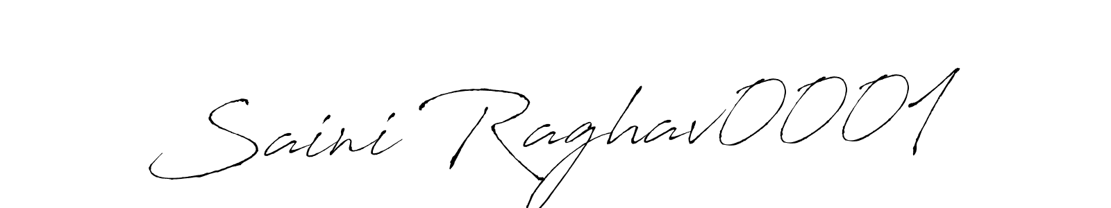 Also we have Saini Raghav0001 name is the best signature style. Create professional handwritten signature collection using Antro_Vectra autograph style. Saini Raghav0001 signature style 6 images and pictures png