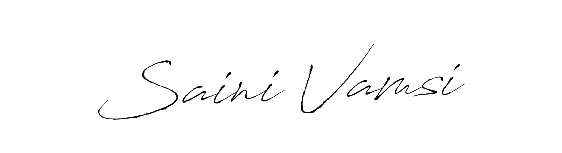 This is the best signature style for the Saini Vamsi name. Also you like these signature font (Antro_Vectra). Mix name signature. Saini Vamsi signature style 6 images and pictures png