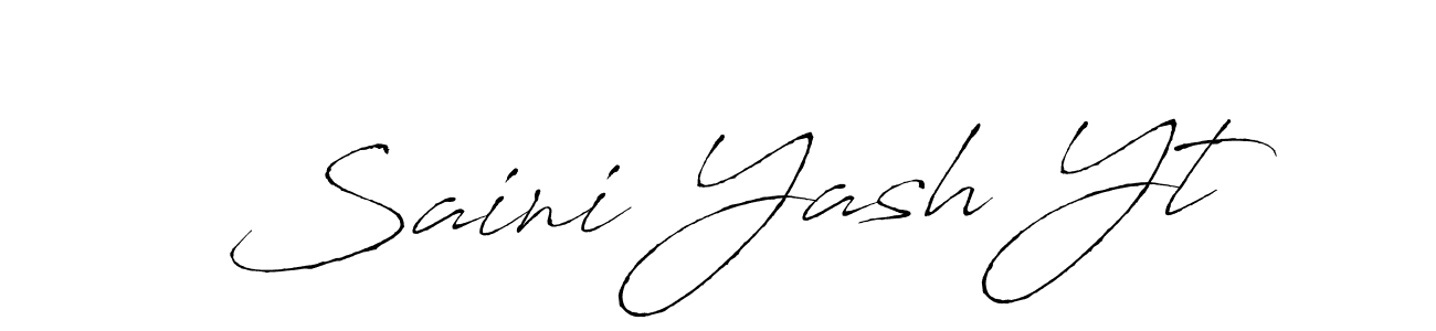Make a short Saini Yash Yt signature style. Manage your documents anywhere anytime using Antro_Vectra. Create and add eSignatures, submit forms, share and send files easily. Saini Yash Yt signature style 6 images and pictures png