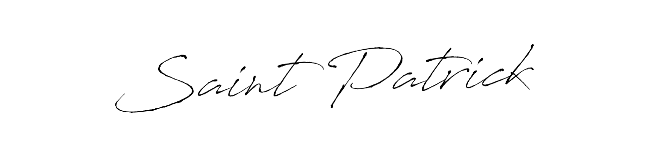 You should practise on your own different ways (Antro_Vectra) to write your name (Saint Patrick) in signature. don't let someone else do it for you. Saint Patrick signature style 6 images and pictures png