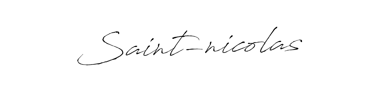 Similarly Antro_Vectra is the best handwritten signature design. Signature creator online .You can use it as an online autograph creator for name Saint-nicolas. Saint-nicolas signature style 6 images and pictures png