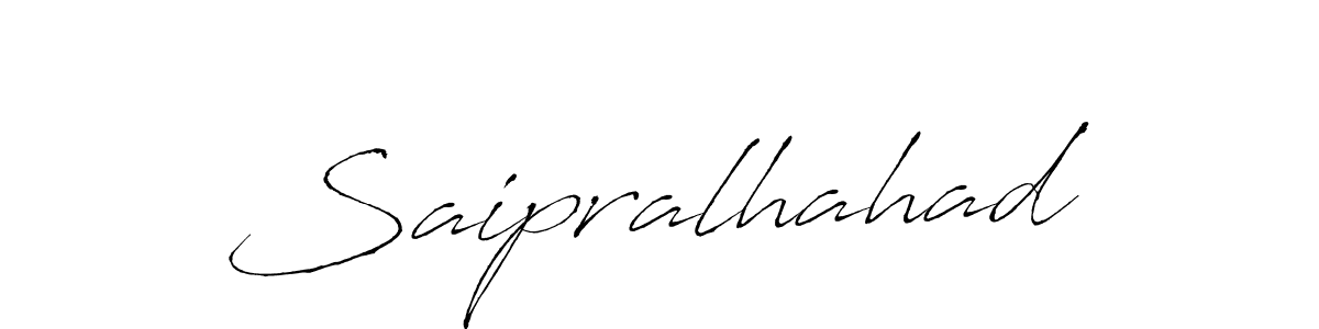 Create a beautiful signature design for name Saipralhahad. With this signature (Antro_Vectra) fonts, you can make a handwritten signature for free. Saipralhahad signature style 6 images and pictures png