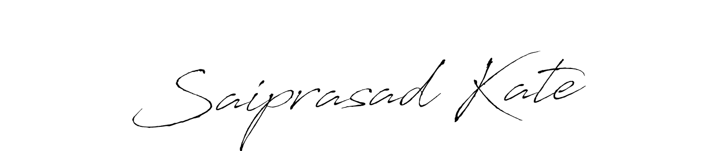 Make a beautiful signature design for name Saiprasad Kate. Use this online signature maker to create a handwritten signature for free. Saiprasad Kate signature style 6 images and pictures png