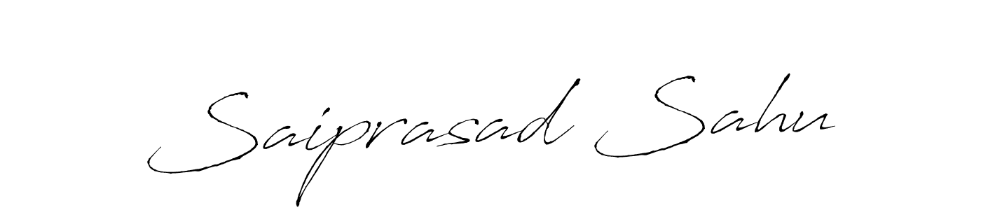 Design your own signature with our free online signature maker. With this signature software, you can create a handwritten (Antro_Vectra) signature for name Saiprasad Sahu. Saiprasad Sahu signature style 6 images and pictures png