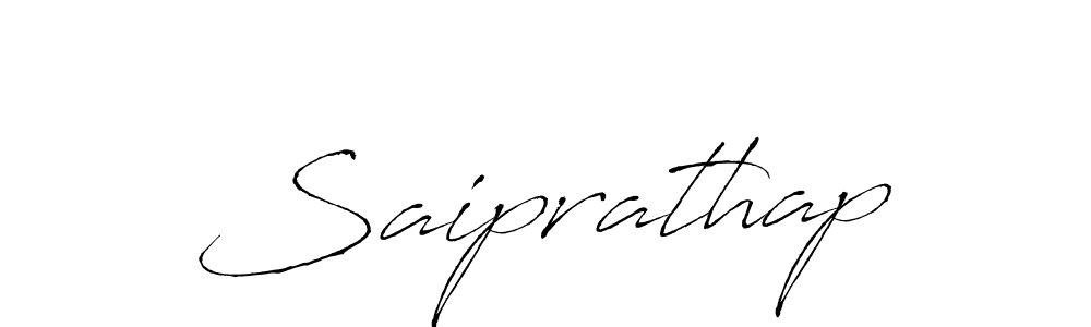 Make a beautiful signature design for name Saiprathap. With this signature (Antro_Vectra) style, you can create a handwritten signature for free. Saiprathap signature style 6 images and pictures png
